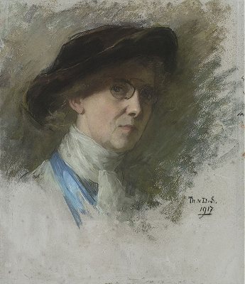 Zelfportret, Thérèse Schwartze