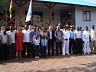 17 mei 2011: Officiele opening van het nieuwe hoofdkantoor in Mozambique, gefinancierd door de Turing Foundation, met o.a. (vlnr) Milou Halbesma (Turing), Mr. Fernando Sumbana (Minister van Toerisme), gouverneur Maria Jonas, Werner Myburgh (CEO Peace Parks) en Miguel Gonsalvez (manager van het zeepark).