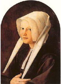 Jan van Scorel, Portret van Agatha van Schoonhoven, 1529