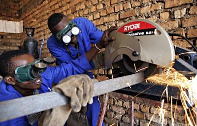 Youth at Work, Vocational training, Kalehe, D.R. Congo