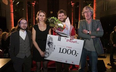 Jan-Willem Dijk wint de derde prijs